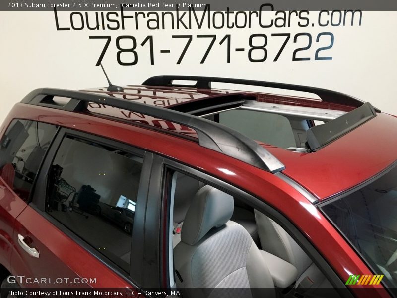 Camellia Red Pearl / Platinum 2013 Subaru Forester 2.5 X Premium