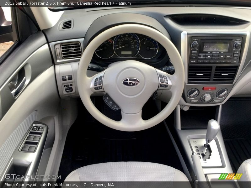 Camellia Red Pearl / Platinum 2013 Subaru Forester 2.5 X Premium