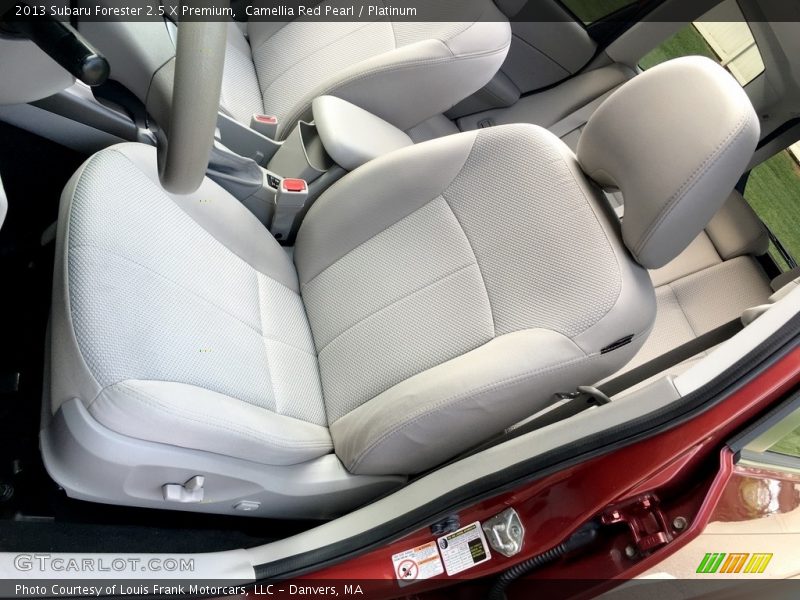 Camellia Red Pearl / Platinum 2013 Subaru Forester 2.5 X Premium