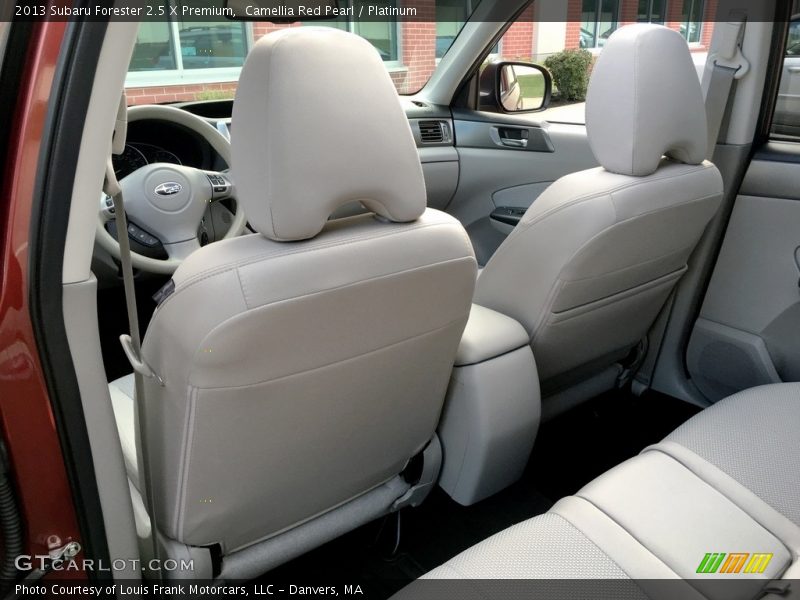 Camellia Red Pearl / Platinum 2013 Subaru Forester 2.5 X Premium