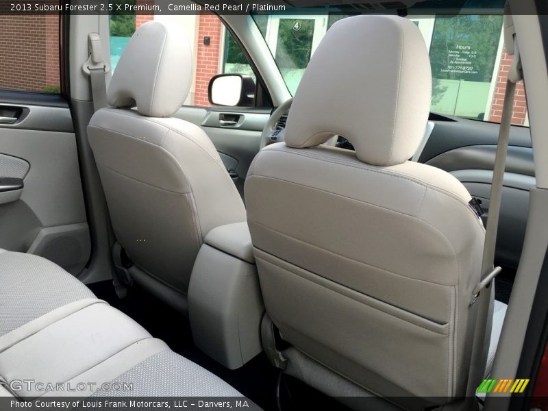 Camellia Red Pearl / Platinum 2013 Subaru Forester 2.5 X Premium