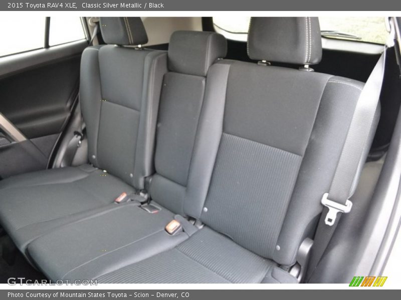 Classic Silver Metallic / Black 2015 Toyota RAV4 XLE