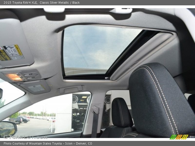 Classic Silver Metallic / Black 2015 Toyota RAV4 XLE