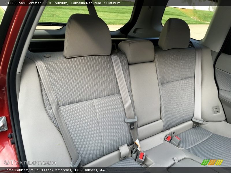 Camellia Red Pearl / Platinum 2013 Subaru Forester 2.5 X Premium