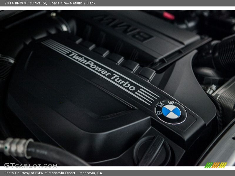 Space Grey Metallic / Black 2014 BMW X5 sDrive35i