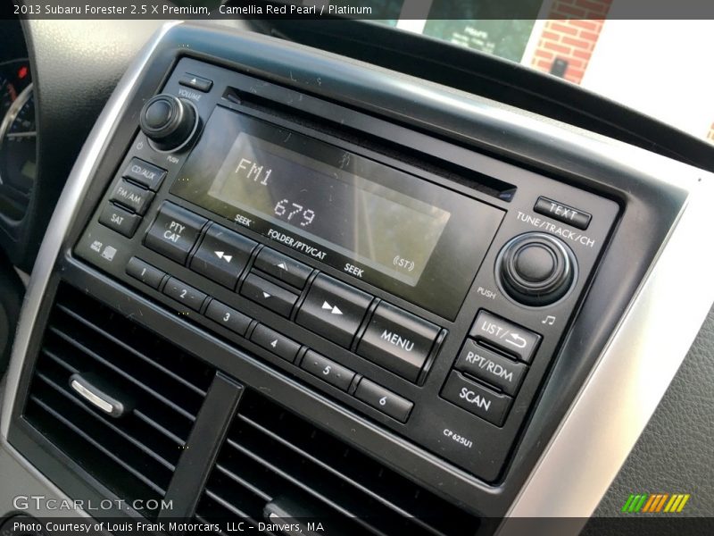 Camellia Red Pearl / Platinum 2013 Subaru Forester 2.5 X Premium