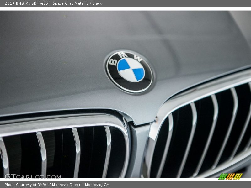 Space Grey Metallic / Black 2014 BMW X5 sDrive35i