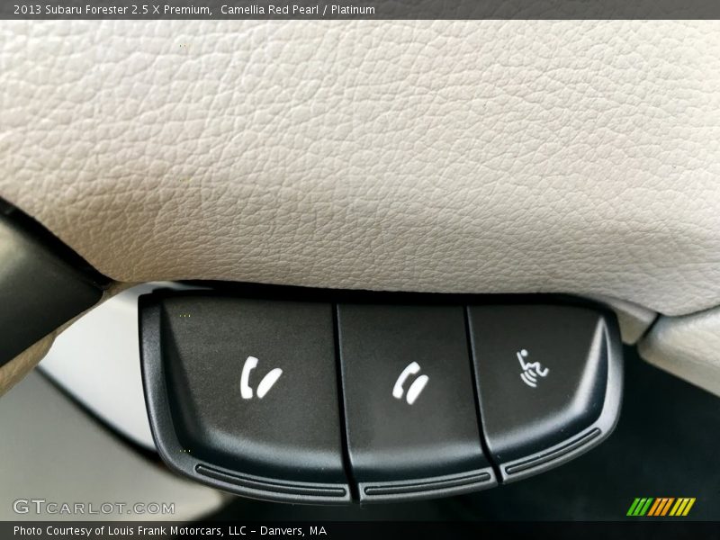 Camellia Red Pearl / Platinum 2013 Subaru Forester 2.5 X Premium