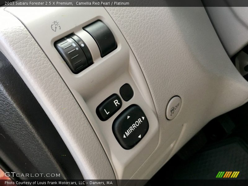 Camellia Red Pearl / Platinum 2013 Subaru Forester 2.5 X Premium