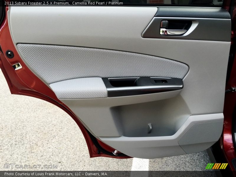 Camellia Red Pearl / Platinum 2013 Subaru Forester 2.5 X Premium