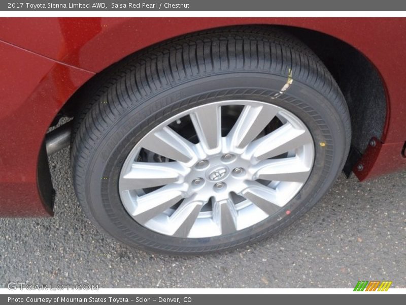  2017 Sienna Limited AWD Wheel