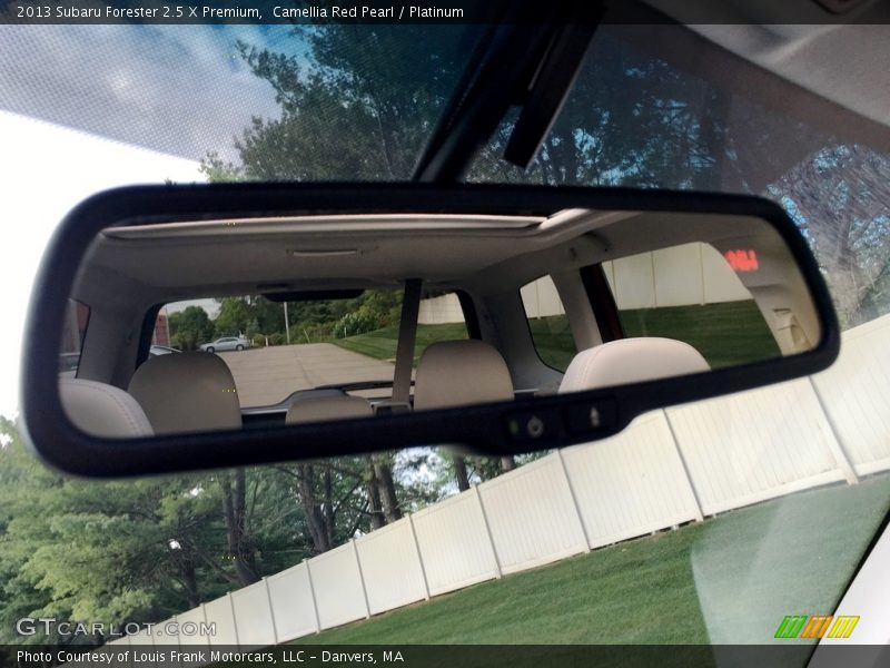 Camellia Red Pearl / Platinum 2013 Subaru Forester 2.5 X Premium