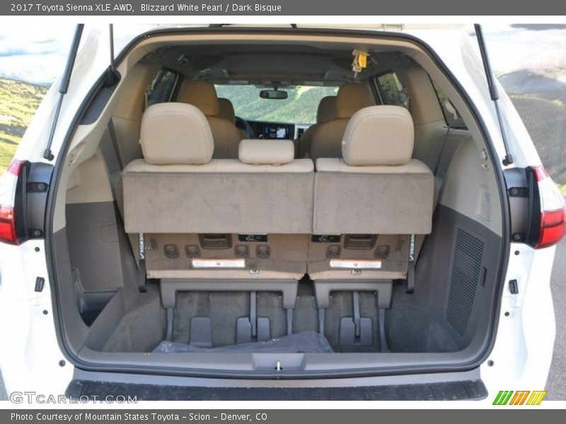  2017 Sienna XLE AWD Trunk