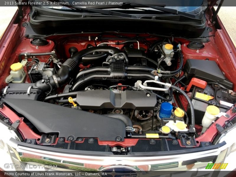 Camellia Red Pearl / Platinum 2013 Subaru Forester 2.5 X Premium