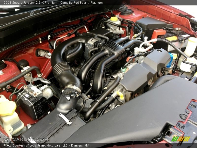Camellia Red Pearl / Platinum 2013 Subaru Forester 2.5 X Premium