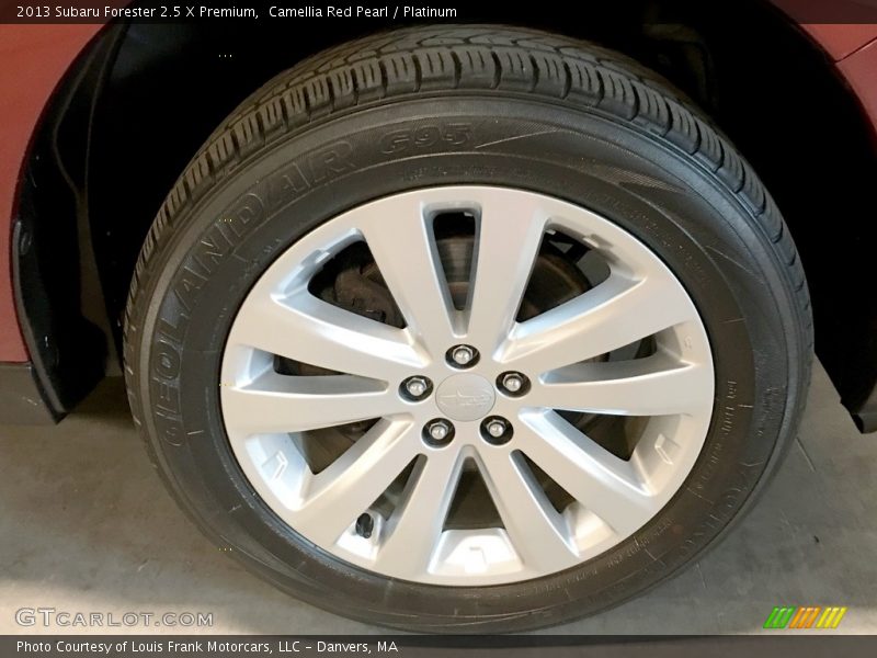 Camellia Red Pearl / Platinum 2013 Subaru Forester 2.5 X Premium