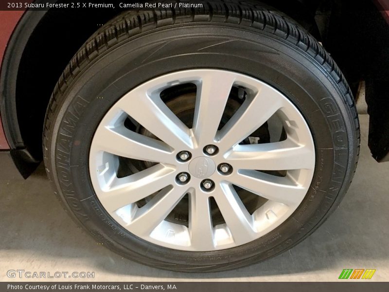 Camellia Red Pearl / Platinum 2013 Subaru Forester 2.5 X Premium