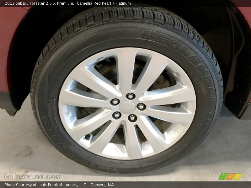Camellia Red Pearl / Platinum 2013 Subaru Forester 2.5 X Premium