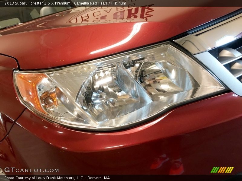 Camellia Red Pearl / Platinum 2013 Subaru Forester 2.5 X Premium