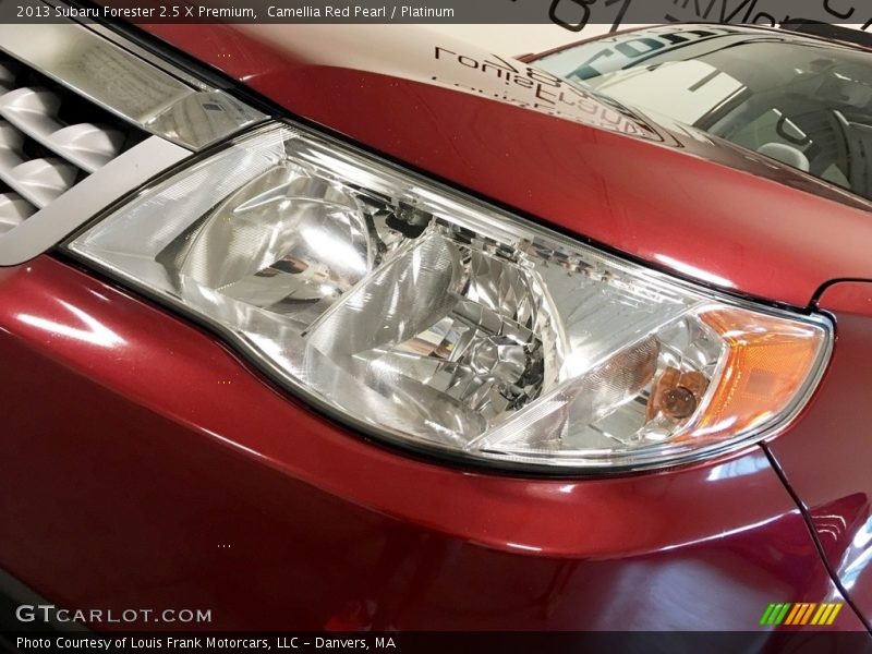 Camellia Red Pearl / Platinum 2013 Subaru Forester 2.5 X Premium
