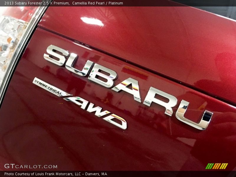 Camellia Red Pearl / Platinum 2013 Subaru Forester 2.5 X Premium
