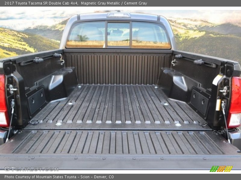 Magnetic Gray Metallic / Cement Gray 2017 Toyota Tacoma SR Double Cab 4x4