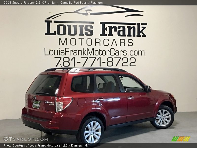 Camellia Red Pearl / Platinum 2013 Subaru Forester 2.5 X Premium