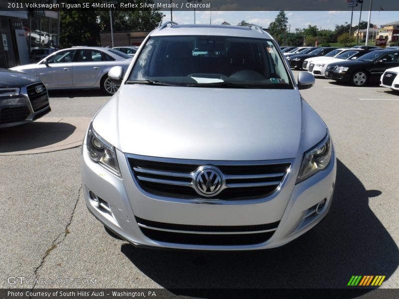 Reflex Silver Metallic / Charcoal 2011 Volkswagen Tiguan SE 4Motion