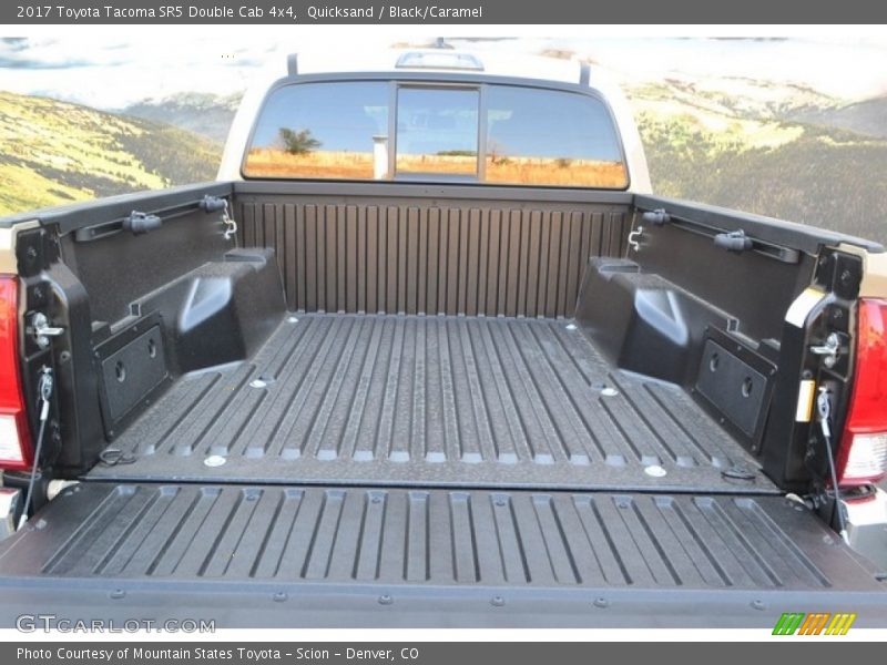 Quicksand / Black/Caramel 2017 Toyota Tacoma SR5 Double Cab 4x4