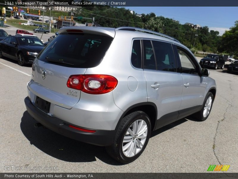 Reflex Silver Metallic / Charcoal 2011 Volkswagen Tiguan SE 4Motion