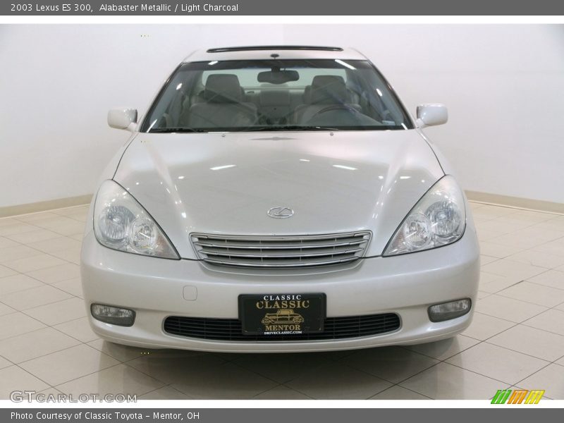 Alabaster Metallic / Light Charcoal 2003 Lexus ES 300