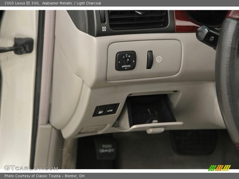 Alabaster Metallic / Light Charcoal 2003 Lexus ES 300