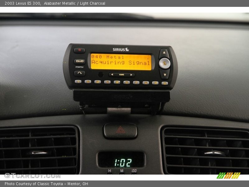 Alabaster Metallic / Light Charcoal 2003 Lexus ES 300