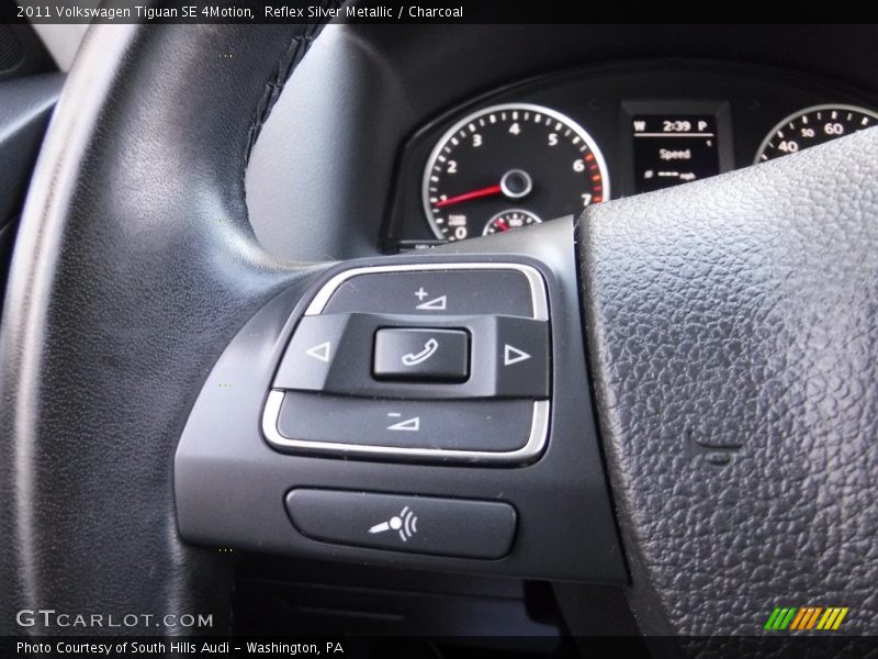 Reflex Silver Metallic / Charcoal 2011 Volkswagen Tiguan SE 4Motion