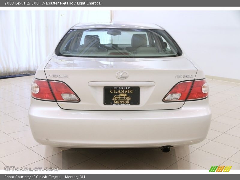 Alabaster Metallic / Light Charcoal 2003 Lexus ES 300
