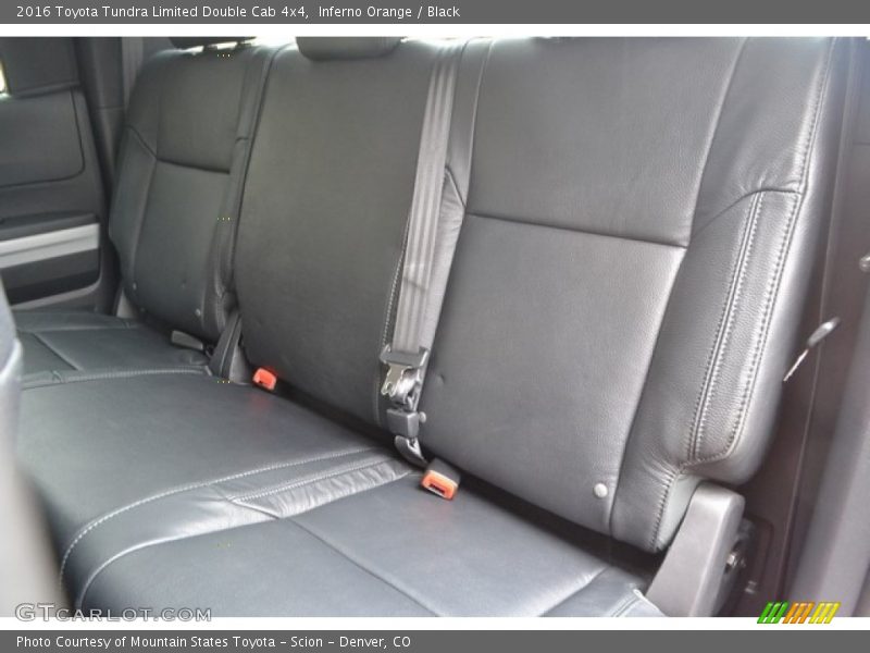Inferno Orange / Black 2016 Toyota Tundra Limited Double Cab 4x4