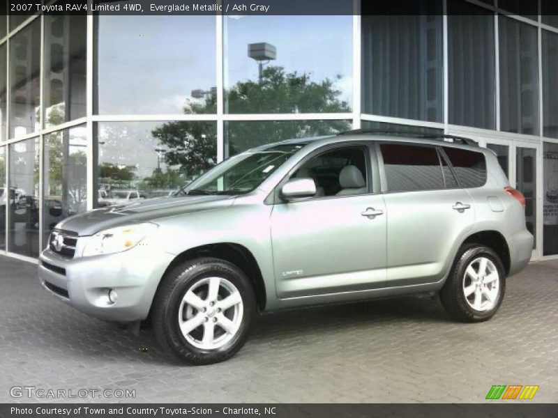 Everglade Metallic / Ash Gray 2007 Toyota RAV4 Limited 4WD