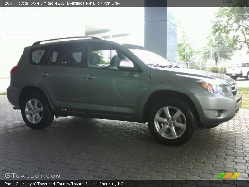 Everglade Metallic / Ash Gray 2007 Toyota RAV4 Limited 4WD