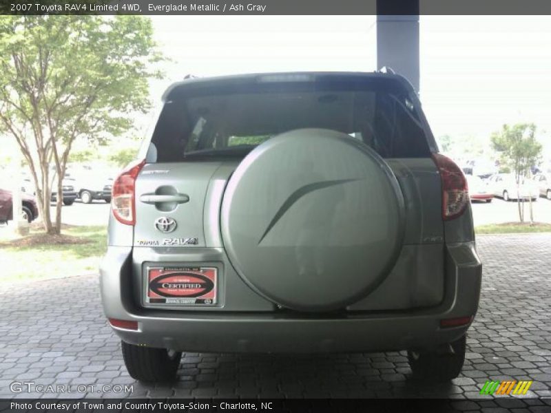 Everglade Metallic / Ash Gray 2007 Toyota RAV4 Limited 4WD