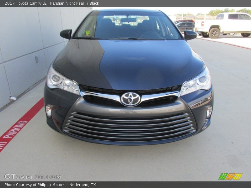 Parisian Night Pearl / Black 2017 Toyota Camry LE