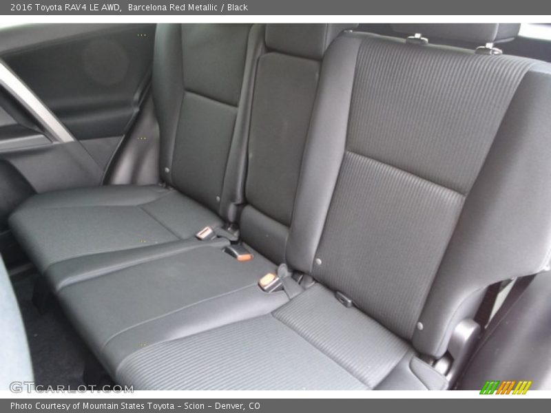 Barcelona Red Metallic / Black 2016 Toyota RAV4 LE AWD