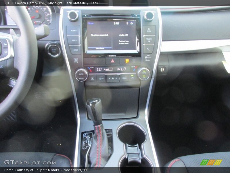Midnight Black Metallic / Black 2017 Toyota Camry XSE