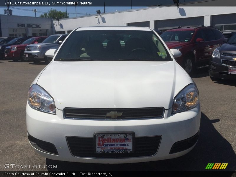 Summit White / Neutral 2011 Chevrolet Impala LT
