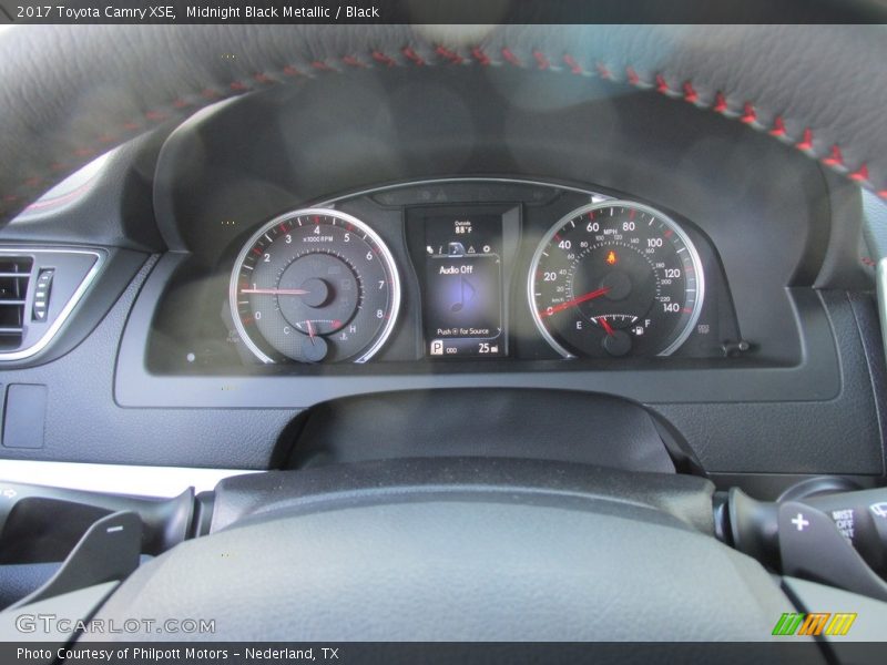 Midnight Black Metallic / Black 2017 Toyota Camry XSE