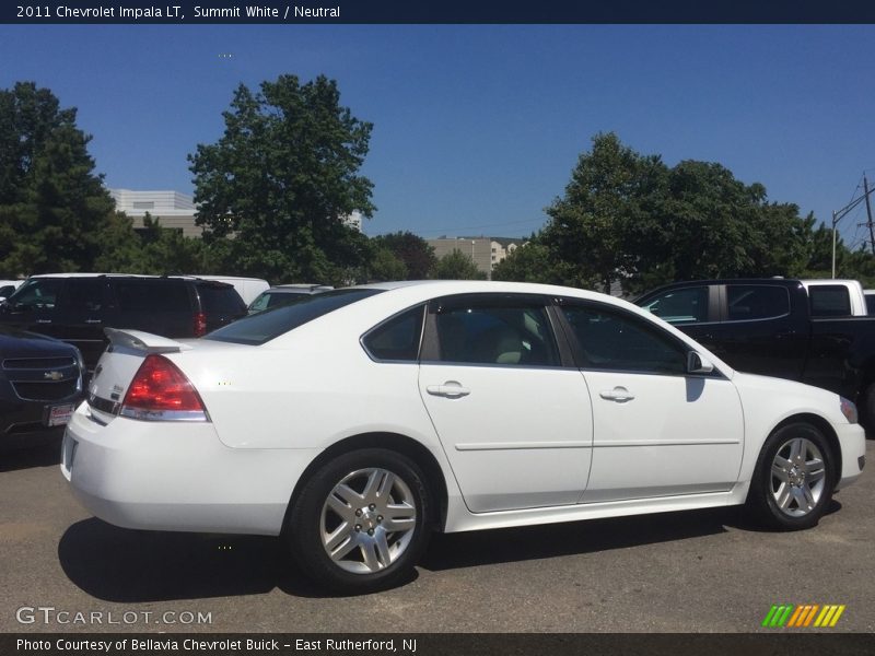 Summit White / Neutral 2011 Chevrolet Impala LT
