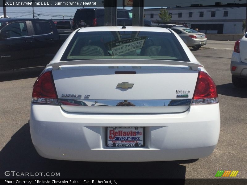 Summit White / Neutral 2011 Chevrolet Impala LT
