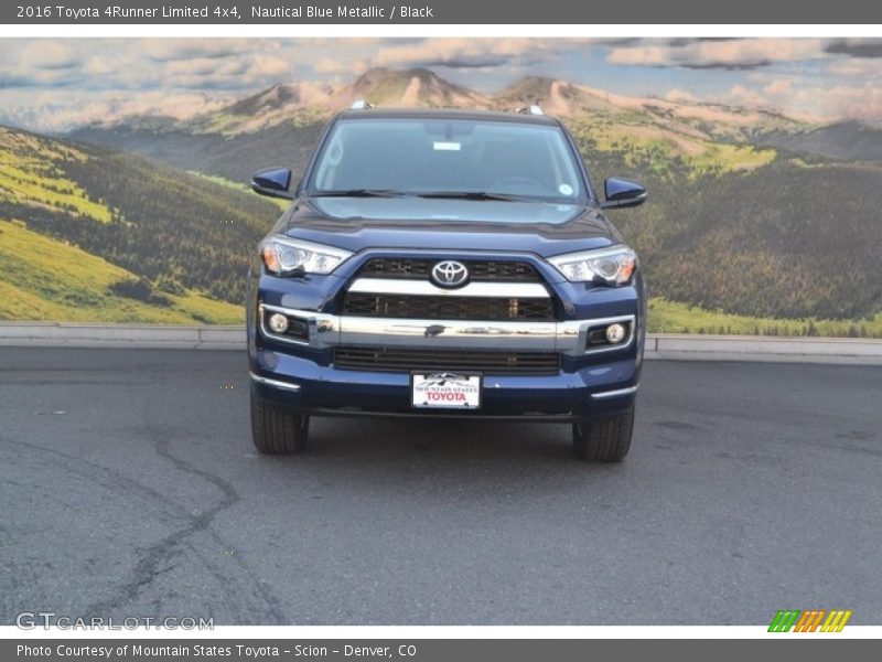 Nautical Blue Metallic / Black 2016 Toyota 4Runner Limited 4x4