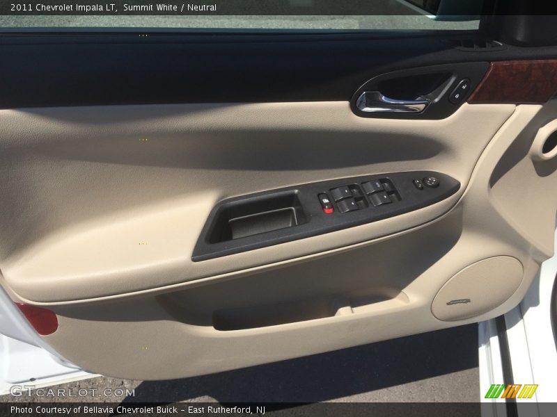 Summit White / Neutral 2011 Chevrolet Impala LT