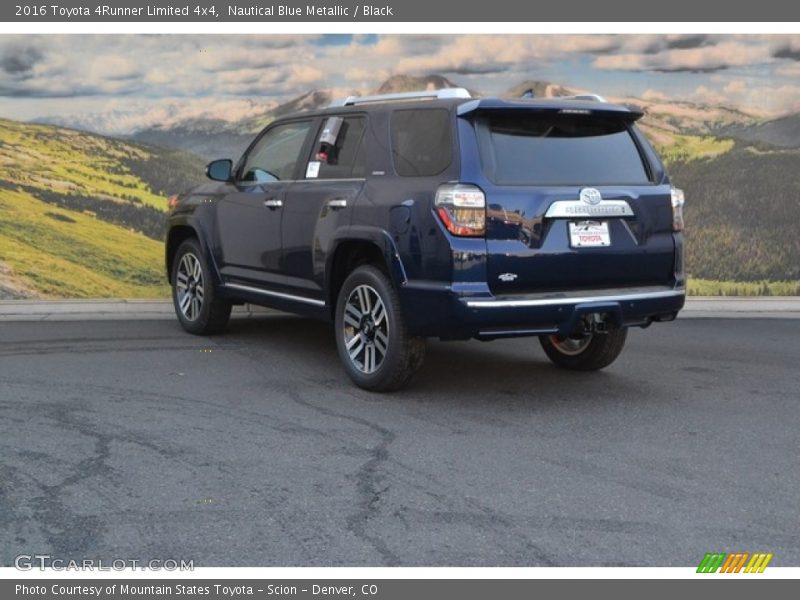 Nautical Blue Metallic / Black 2016 Toyota 4Runner Limited 4x4