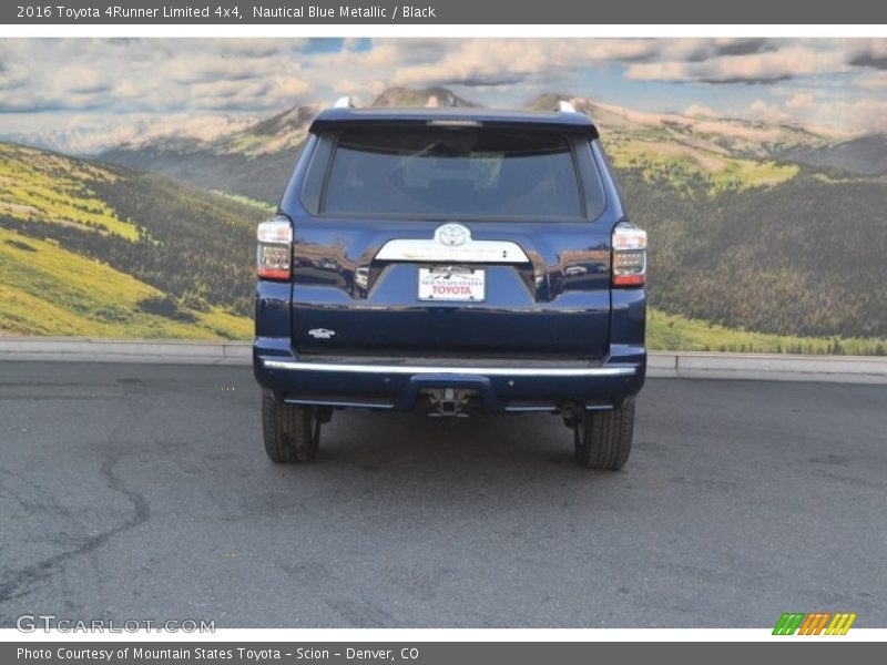 Nautical Blue Metallic / Black 2016 Toyota 4Runner Limited 4x4